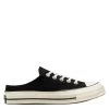 Converse Chuck 70 Mule Recycled Canvas In Black/Black/Egret -Best Shoes 172591c 1 1100x