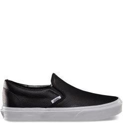 Best Shoes 26 Vans Perf Leather Slip-On In Black