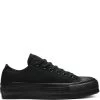 Converse Women's All Star Clean Low Top Lift In Black/Black -Best Shoes 3 2 3220 converse women lift 562926 black 1 1100x
