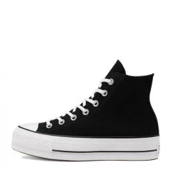 Converse Women's Chuck Taylor All Star Canvas Platform Hi In Black/White/White 9 Converse Women's Chuck Taylor All Star Canvas Platform Hi In Black/White/White -Best Shoes 560845c c 08x1 2 1100x