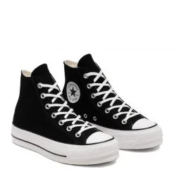 Converse Women's Chuck Taylor All Star Canvas Platform Hi In Black/White/White 11 Converse Women's Chuck Taylor All Star Canvas Platform Hi In Black/White/White -Best Shoes 560845c d 08x1 2 1100x
