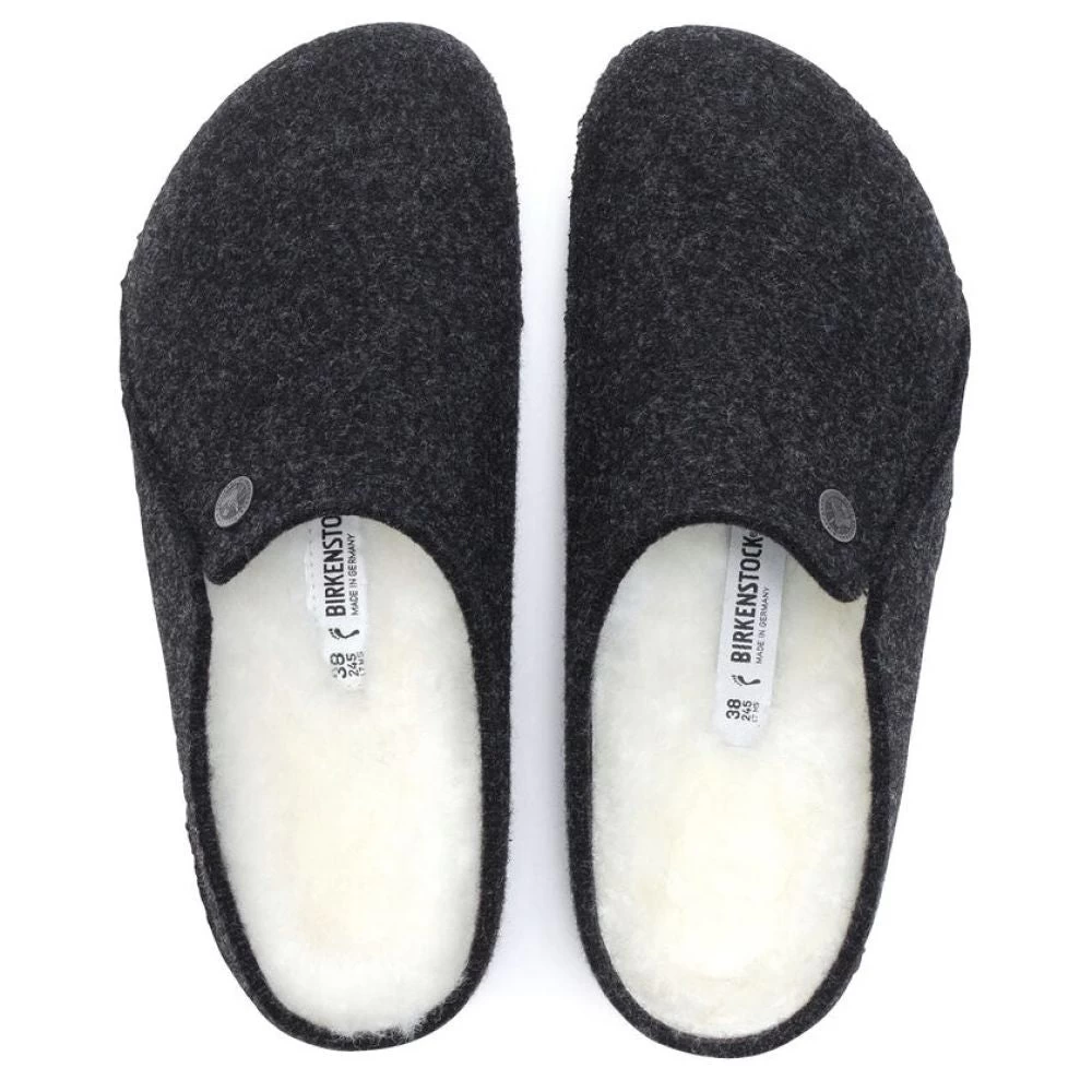 Birkenstock Women's Zermatt Shearling Wool Felt In Anthracite (Narrow Width) 5 Birkenstock Women's Zermatt Shearling Wool Felt In Anthracite (Narrow Width) - Image 3