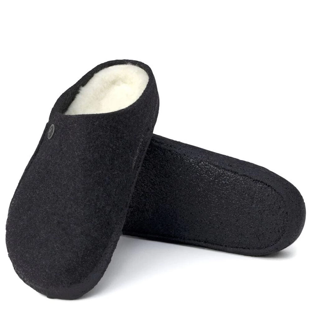 Birkenstock Women's Zermatt Shearling Wool Felt In Anthracite (Narrow Width) 6 Birkenstock Women's Zermatt Shearling Wool Felt In Anthracite (Narrow Width) - Image 4