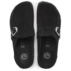 Birkenstock Buckley Suede Leather In Black (Narrow Width) 9 Birkenstock Buckley Suede Leather In Black (Narrow Width) -Best Shoes BI 1017826 2073 4 1100x