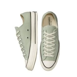 Converse Women's Chuck 70 Vintage Canvas Low In Summit Sage/Egret/Black -Best Shoes CN A02769C 3585 3 1100x