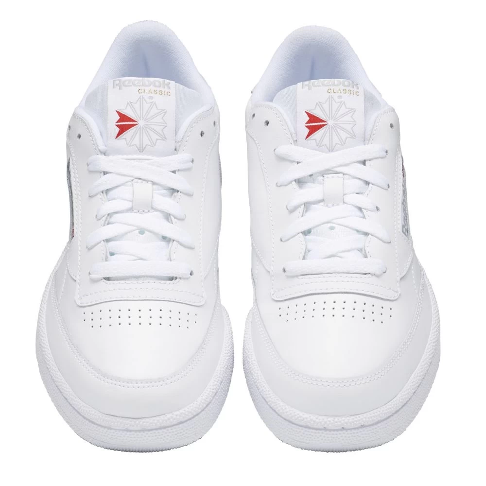 Reebok Women's Club C 85 In White/Sheer Grey 5 Reebok Women's Club C 85 In White/Sheer Grey - Image 3