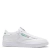 Reebok Women's Club C 85 In White/Green -Best Shoes RB AR0456 1053B 1 1100x