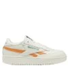 Reebok Women's Club C Double Revenge In Chalk/Glen Green/Peach Fuzz -Best Shoes RB GV7031 1141 1 1100x