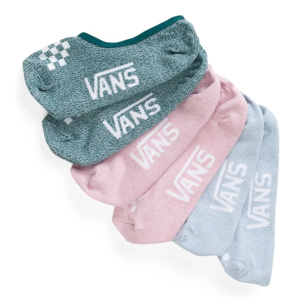 Vans Classic Marled Canoodle Super No Show Sock In Ashley Blue (Medium) 3 Vans Classic Marled Canoodle Super No Show Sock In Ashley Blue (Medium)