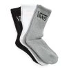 Vans Classic Crew Sock In White/Grey Heather (Medium) 1 Vans Classic Crew Sock In White/Grey Heather (Medium) -Best Shoes VN 0A49ZF9RP S062 1 1100x