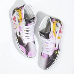 Vans X Pretty Guardian Sailor Moon Sk8-Hi In Black/Pink 10 Vans X Pretty Guardian Sailor Moon Sk8-Hi In Black/Pink -Best Shoes VN 0A7Q5NB9P 4247 4 1100x