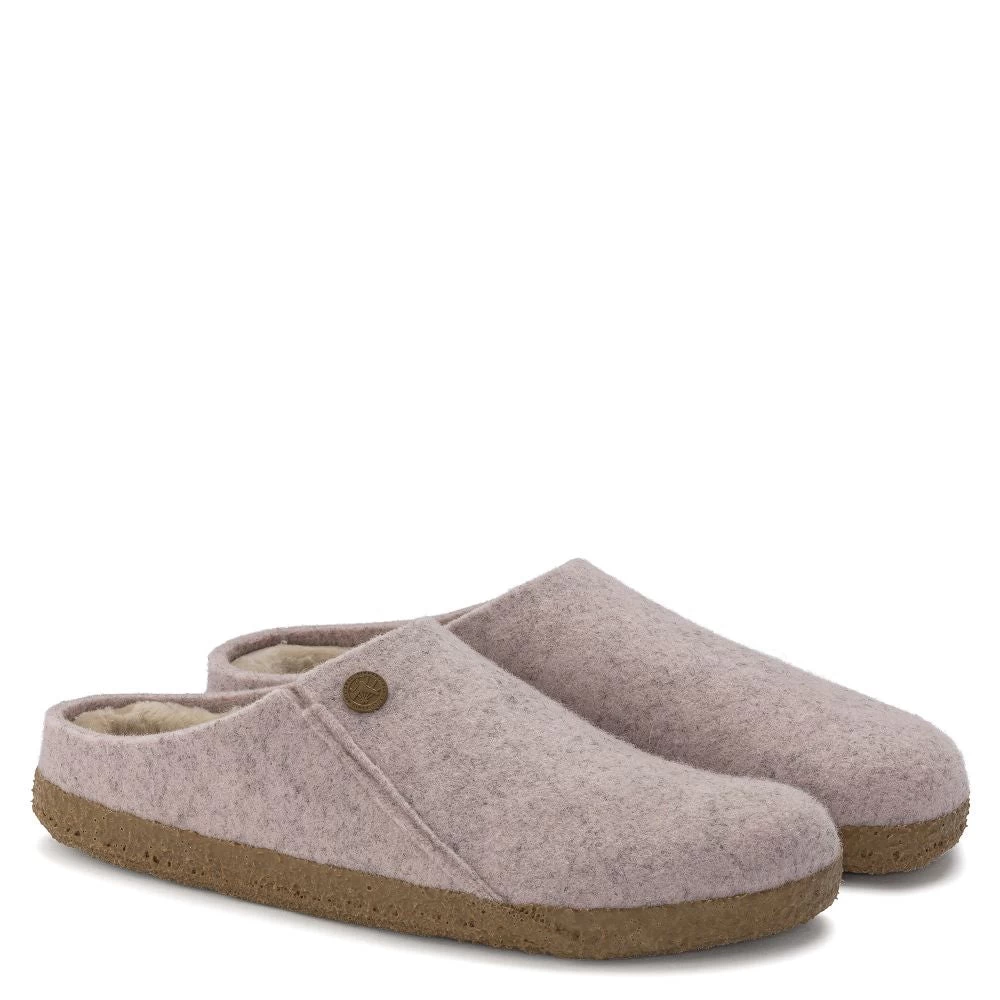 Birkenstock Women's Zermatt Shearling Wool Felt In Light Rose (Narrow Width) 4 Birkenstock Women's Zermatt Shearling Wool Felt In Light Rose (Narrow Width) - Image 2