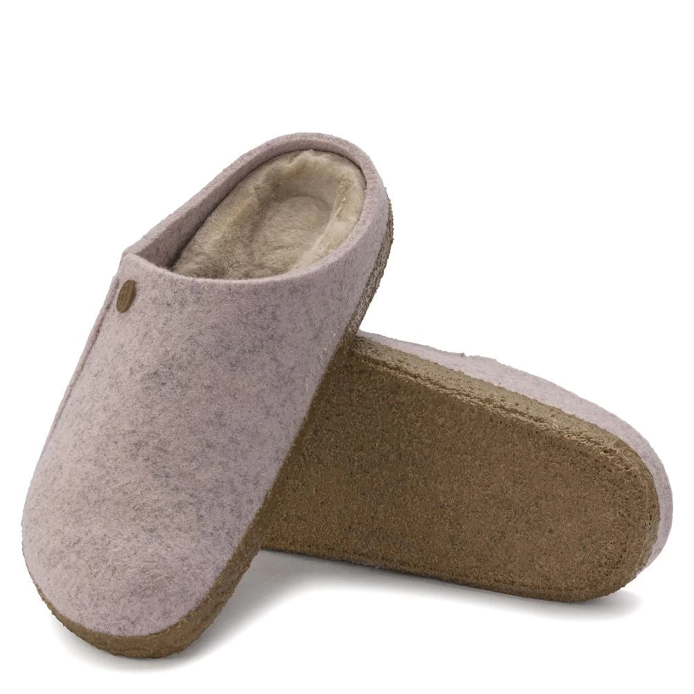 Birkenstock Women's Zermatt Shearling Wool Felt In Light Rose (Narrow Width) 6 Birkenstock Women's Zermatt Shearling Wool Felt In Light Rose (Narrow Width) - Image 4