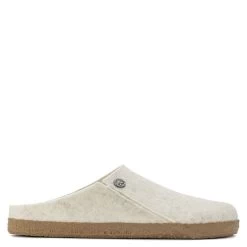 Birkenstock Women's Zermatt Shearling Wool Felt In Ecru (Narrow Width)