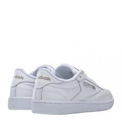 Reebok Women's Club C 85 In White/Sheer Grey -Best Shoes bs7685 ftw photo back lateral top white 1100x
