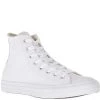 Converse Chuck Taylor All Star Mono Leather High Top In White Monochrome 2 Converse Chuck Taylor All Star Mono Leather High Top In White Monochrome -Best Shoes c n cn 1t406 104 01 1100x