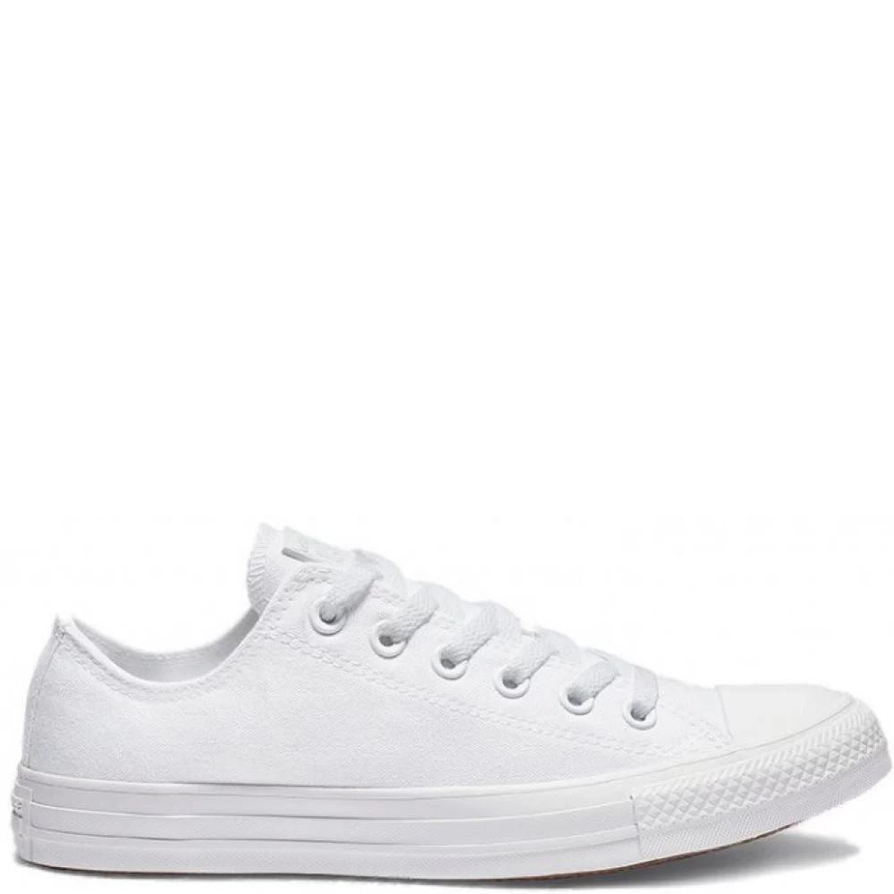 Converse Chuck Taylor All Star Mono Canvas Low Top In White Mono 3 Converse Chuck Taylor All Star Mono Canvas Low Top In White Mono
