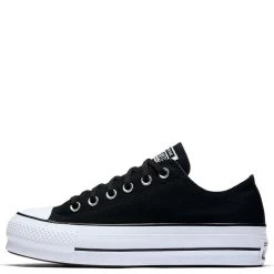 Converse Women's Chuck Taylor All Star Lift Low Top In Black 10 Converse Women's Chuck Taylor All Star Lift Low Top In Black -Best Shoes c o convers chuck taylor all star lift low top black 560250c 1 1100x