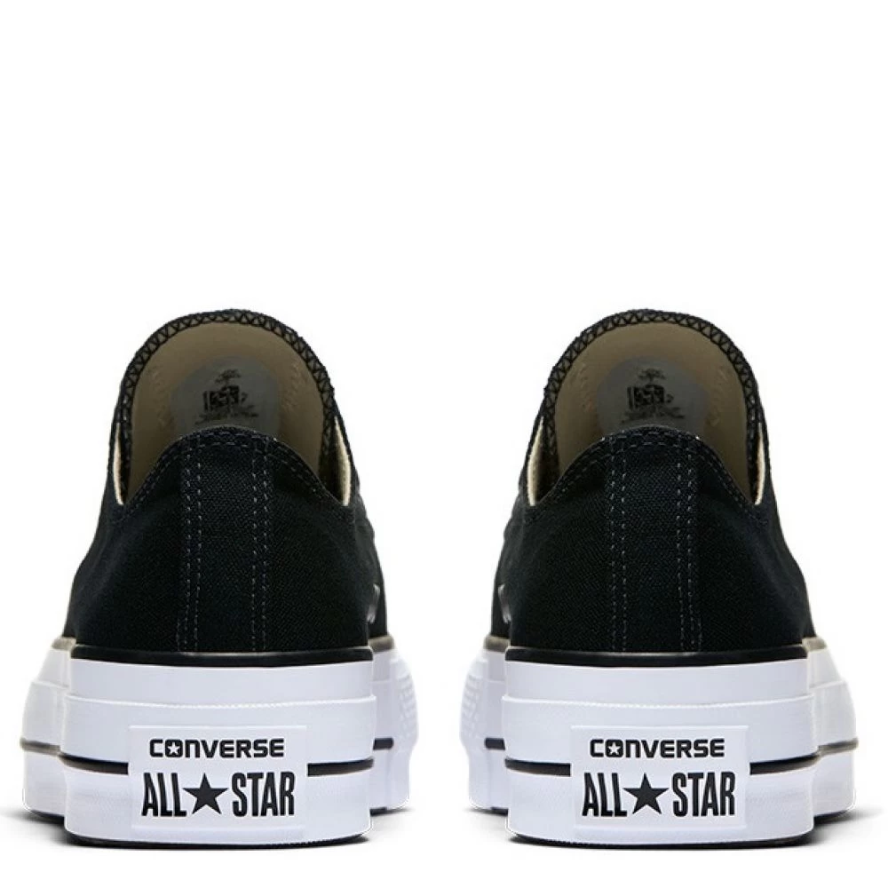 Converse Women's Chuck Taylor All Star Lift Low Top In Black 8 Converse Women's Chuck Taylor All Star Lift Low Top In Black - Image 6
