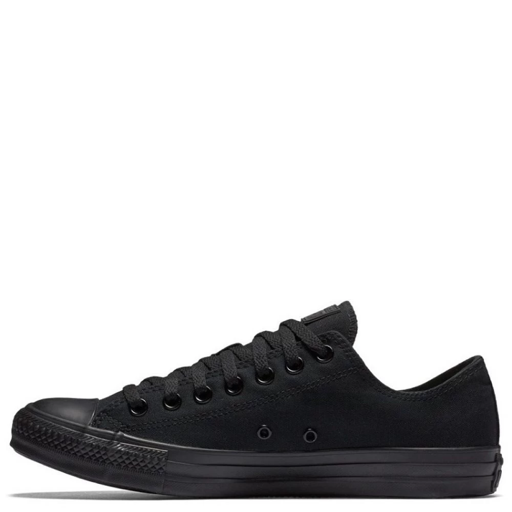 Converse Chuck Taylor All Star Mono Canvas Low Top In Black Monochrome 7 Converse Chuck Taylor All Star Mono Canvas Low Top In Black Monochrome - Image 5