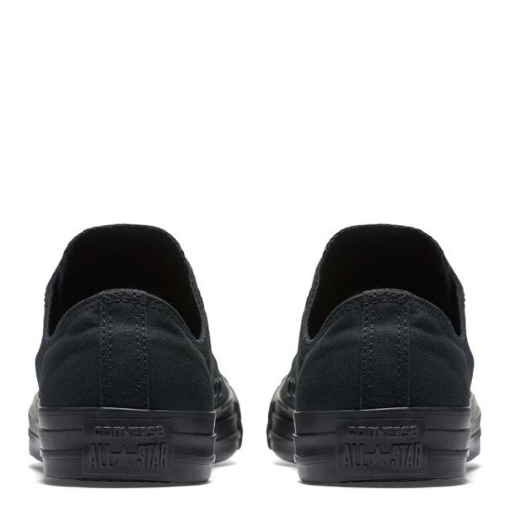 Converse Chuck Taylor All Star Mono Canvas Low Top In Black Monochrome 6 Converse Chuck Taylor All Star Mono Canvas Low Top In Black Monochrome - Image 4