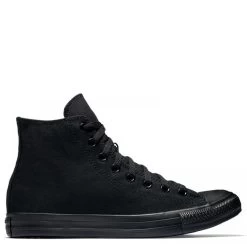 Converse Chuck Taylor All Star Mono Canvas High Top In Black Monochrome