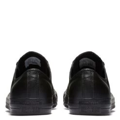Converse Chuck Taylor All Star Mono Leather Low Top In Black Monochrome 11 Converse Chuck Taylor All Star Mono Leather Low Top In Black Monochrome -Best Shoes c o converse chuck taylor all star monochrome leather low top black 135253 5 1100x