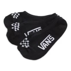 Vans Women's Canoodle Super No Show Sock In Black (Small)