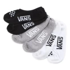 Vans Women's Assorted Canoodle Super No Show Sock In Multi (Medium)