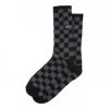 Vans Checkerboard Crew Sock In Black/Charcoal (Large) -Best Shoes checkercrew blackcharcoal 1 1100x