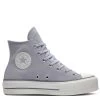Converse Women's Chuck Taylor All Star Lift Platform Hi Suede In Gravel/Iron Grey/Egret -Best Shoes cn a03251c 3577 1 1100x