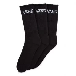Vans Classic Crew Sock In Black (Medium)