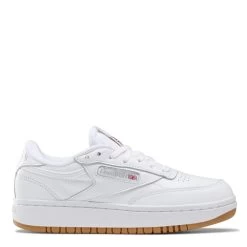Reebok Women's Club C Double In White/Rubber Gum-07