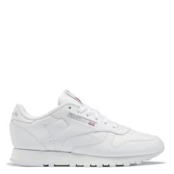 Best Shoes 8 Reebok Women's Classic Leather In Cloud White/Cloud White/Pure Grey 3