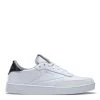 Reebok Women's Club C Clean In Cloud White/Core Black -Best Shoes gy1383 1 footwear photography side lateral center view white 1100x