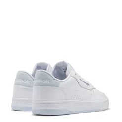 Reebok Women's Court Peak In Ftwr White/Glass Blue/Rbbr White -Best Shoes gz2238 6 footwear photography back lateral top view white 1100x
