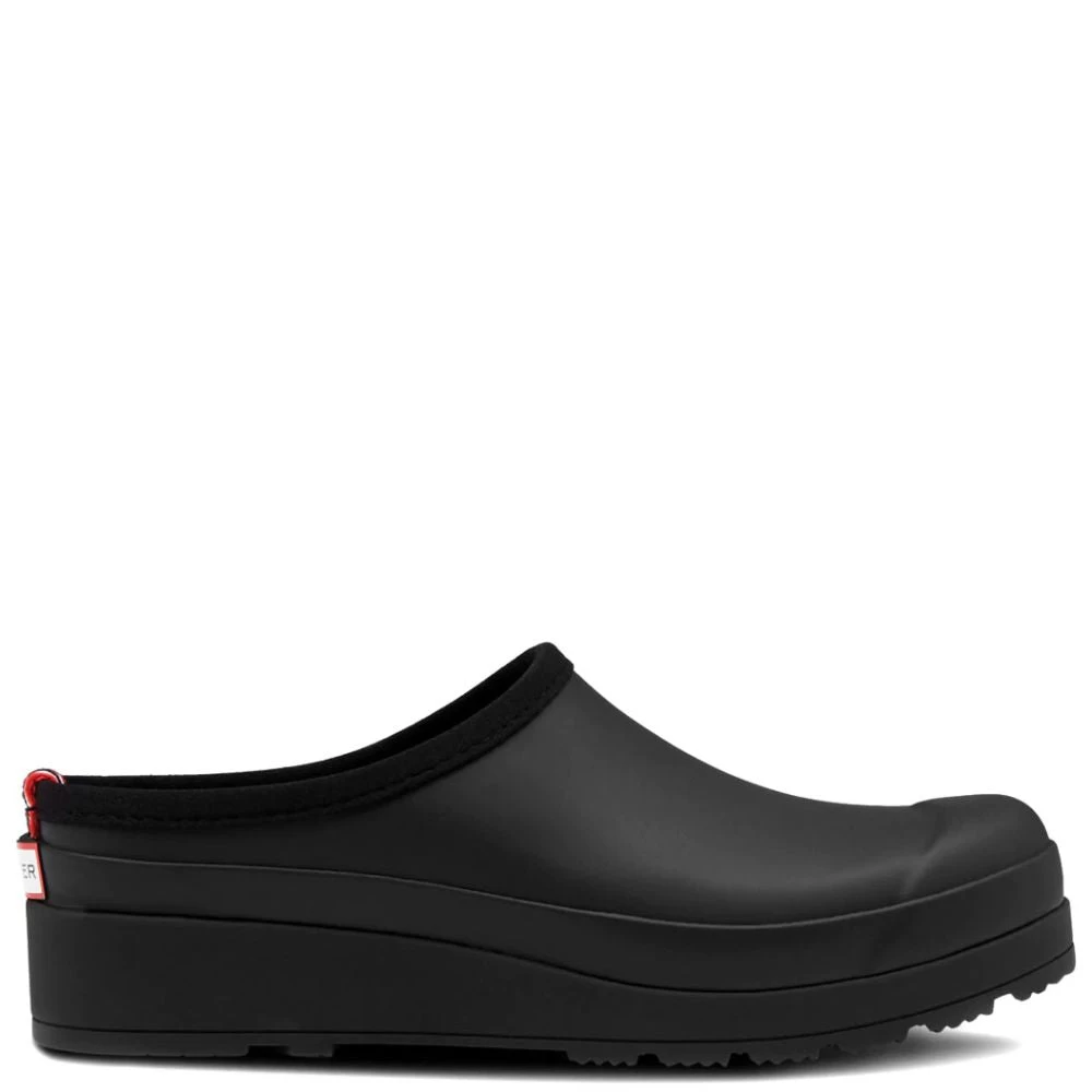 Hunter Women's Play Clogs In Black 3 Hunter Women's Play Clogs In Black