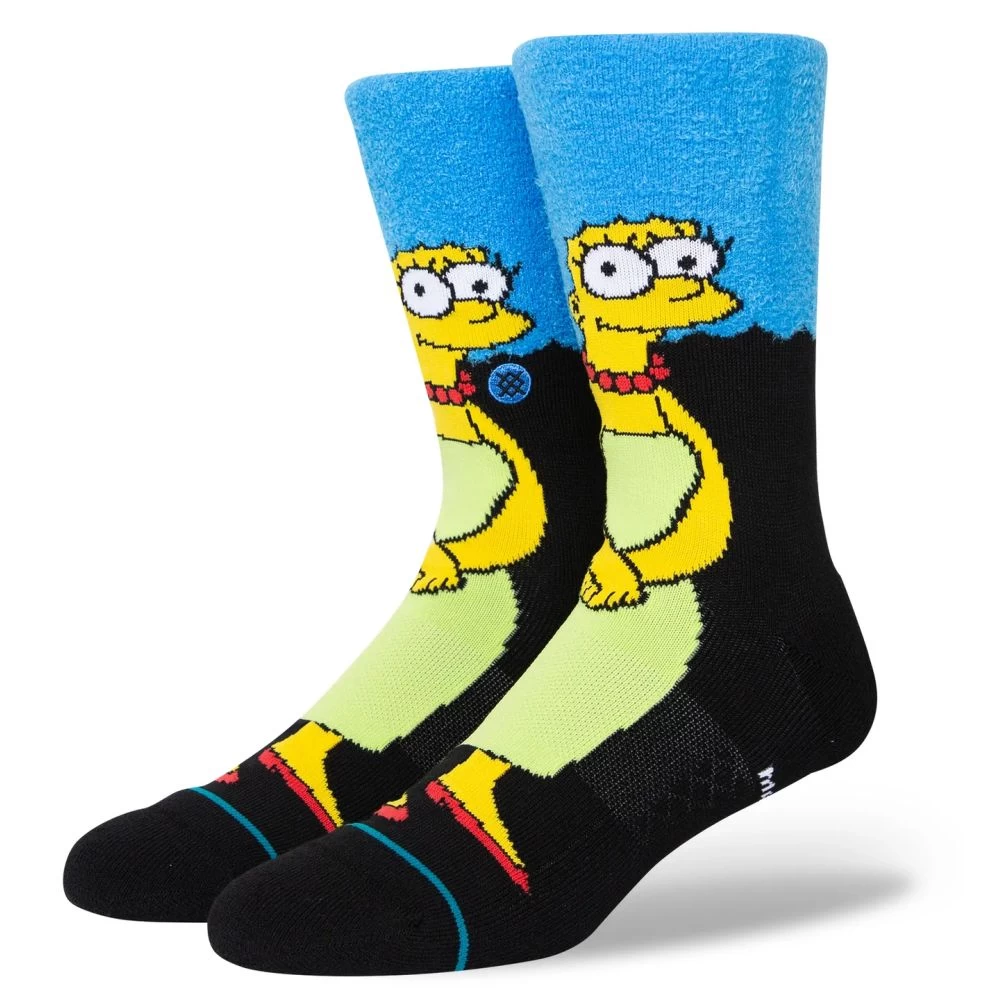 Stance X The Simpsons Marge Crew In Black 3 Stance X The Simpsons Marge Crew In Black