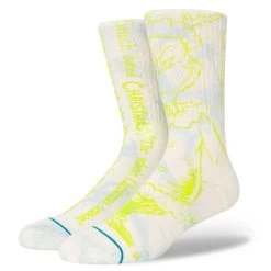 Stance X The Grinch Merry Grinchmas Crew In Off White