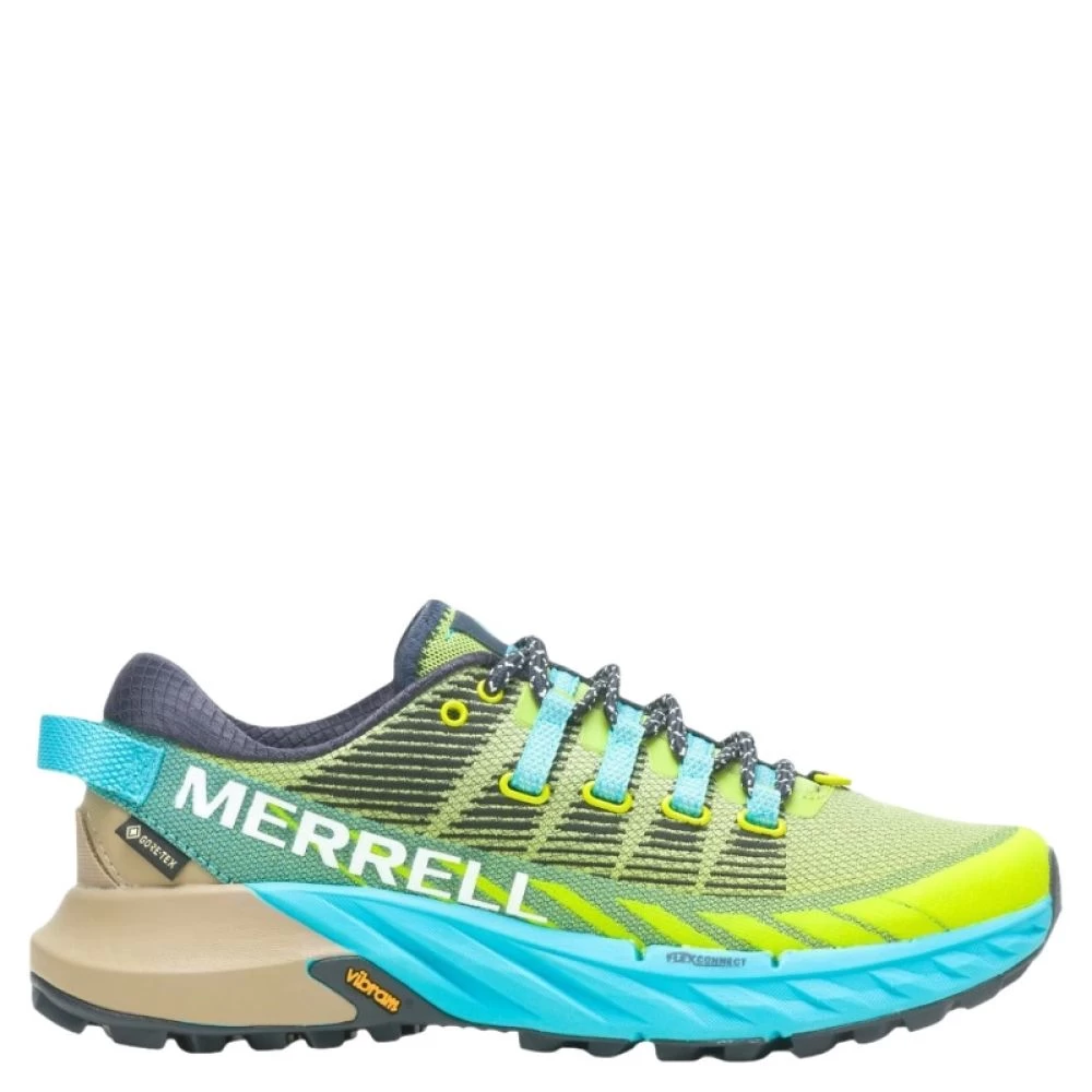 Merrell Women's Agility Peak 4 Gore-Tex In Hi Viz/Atoll 3 Merrell Women's Agility Peak 4 Gore-Tex In Hi Viz/Atoll