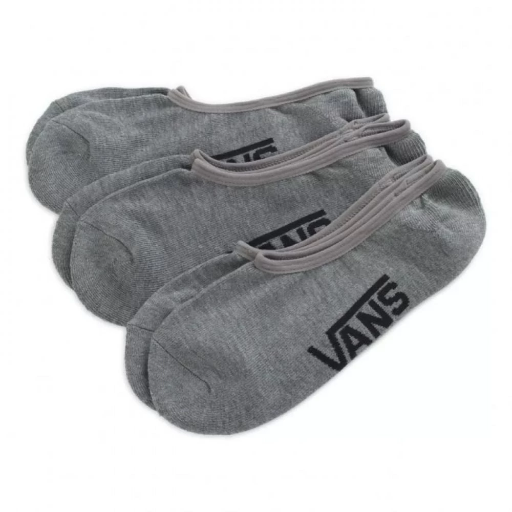 Vans Classic Super No Show Sock In Heather Grey (Medium) 3 Vans Classic Super No Show Sock In Heather Grey (Medium)
