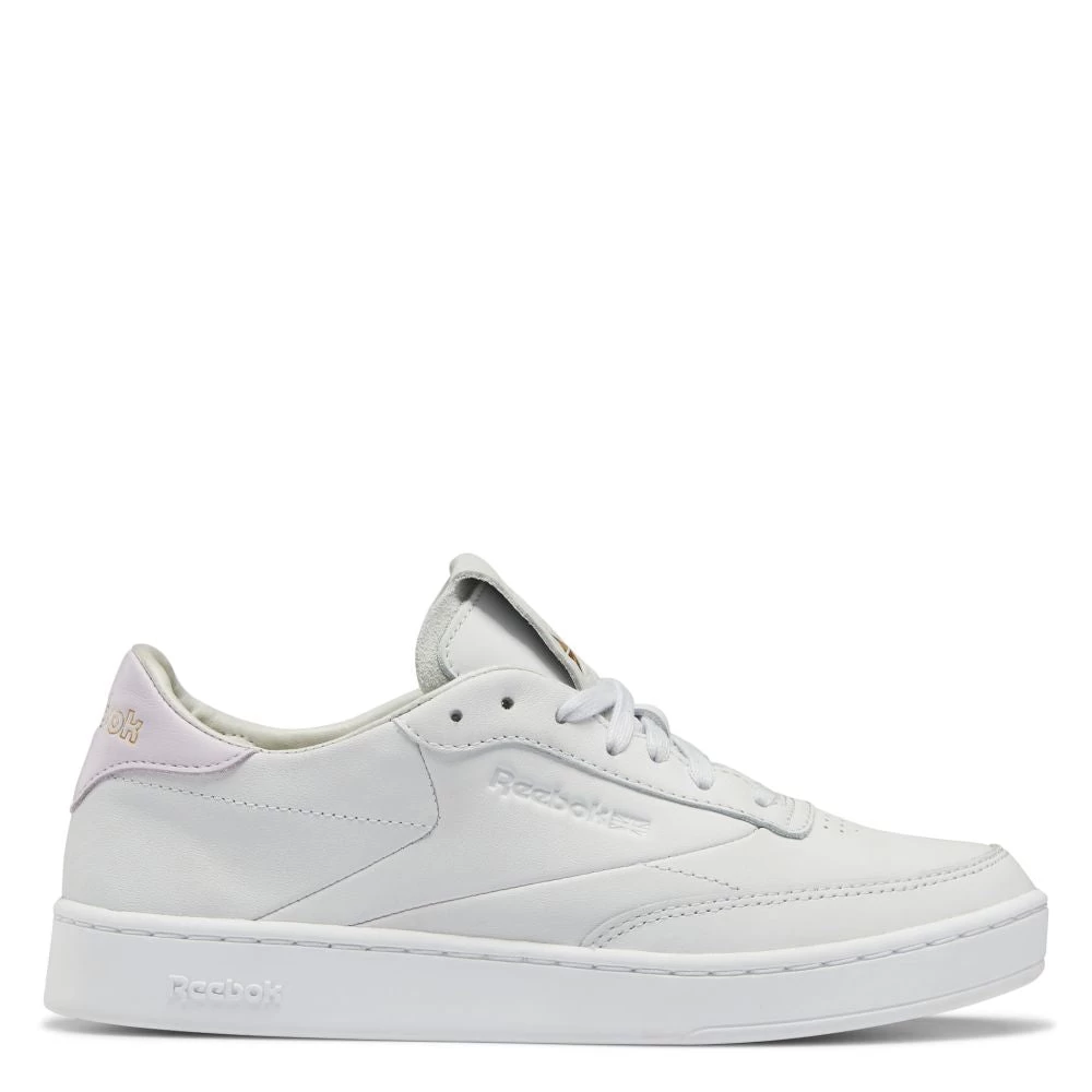 Reebok Women's Club C Clean In Cold Grey/Ftwr White/Quartz Glow 3 Reebok Women's Club C Clean In Cold Grey/Ftwr White/Quartz Glow