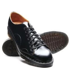 Solovair Monkey Shoe In Black Hi-Shine -Best Shoes sv 730 bk 121 2 1100x