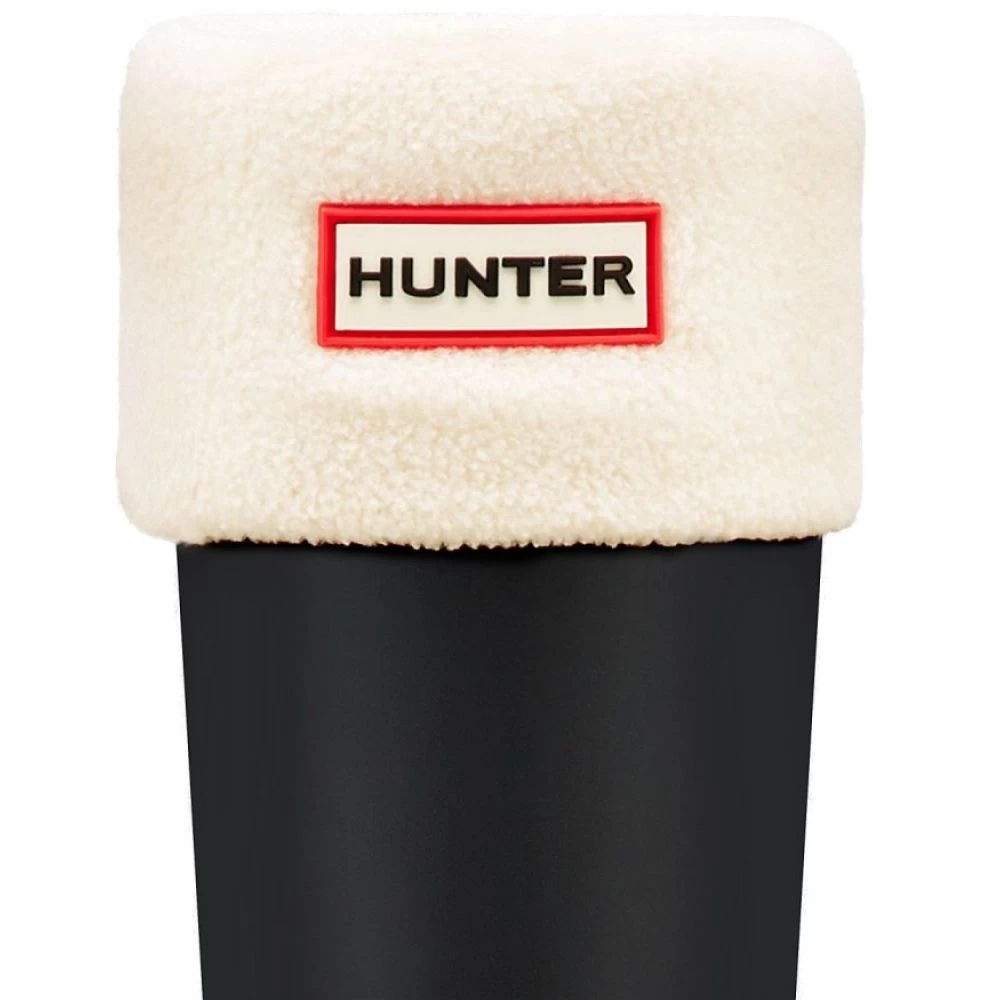 Hunter Fleece Welly Socks In Cream 4 Hunter Fleece Welly Socks In Cream - Image 2