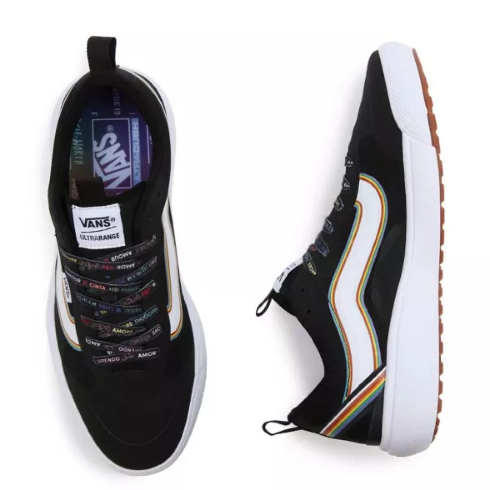 Vans Pride Ultrarange EXO In Black/True White 5 Vans Pride Ultrarange EXO In Black/True White - Image 3