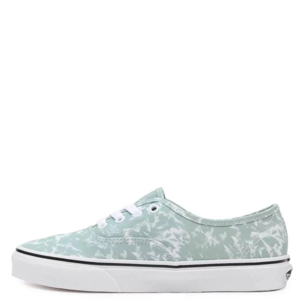 Vans Women's Washes Authentic In Caledon Green/True White 5 Vans Women's Washes Authentic In Caledon Green/True White - Image 3