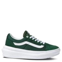 Vans Old Skool Over In Dark Green/White